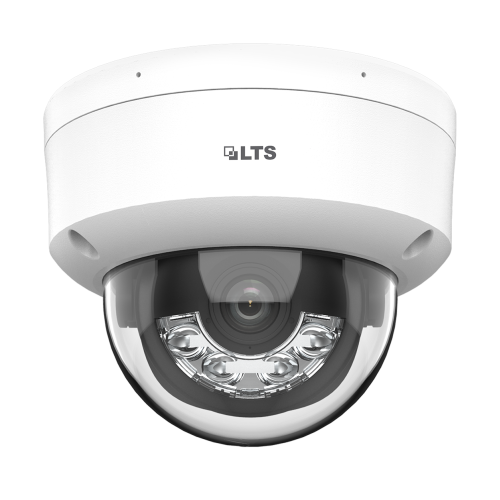 LTCMIP7C42WI-28MDA, Platinum, IP, 4 MP, Dome, 2.8mm, True WDR, Built-in Microphone, DC 12V/PoE, Color 24/7, MD 2.0 - Human and Vehicle Detection, Hybrid Illumination